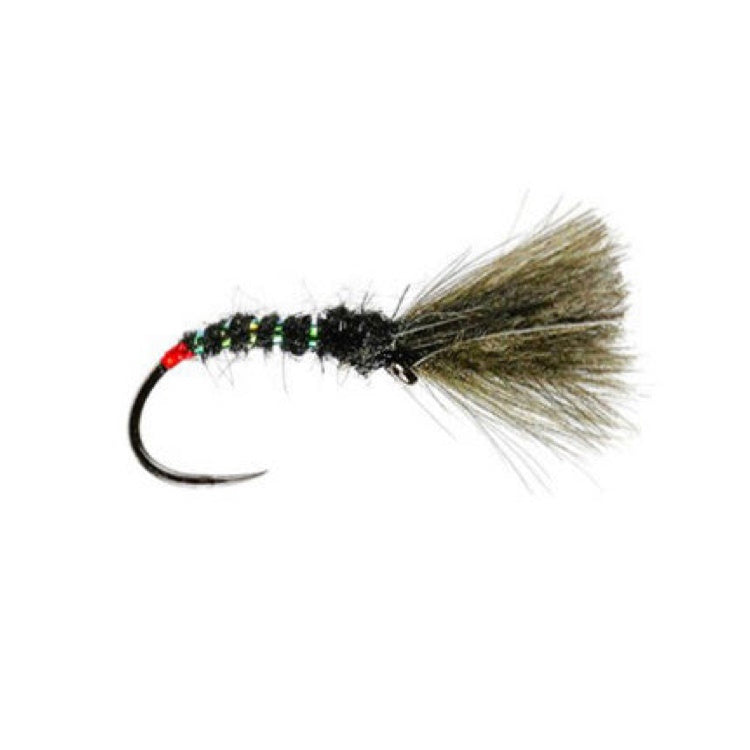 CDC Black Shuttlecock Flies