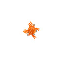 Micro Flexo Crab - Orange