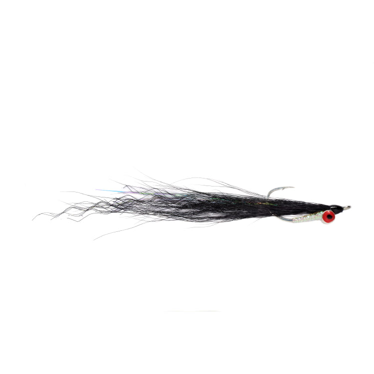 Salty Clouser Black Flies