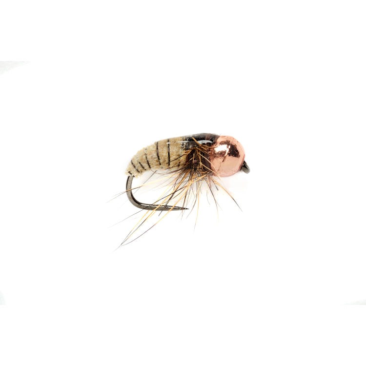 Croston Car Wash Caddis Tan Barbless Flies