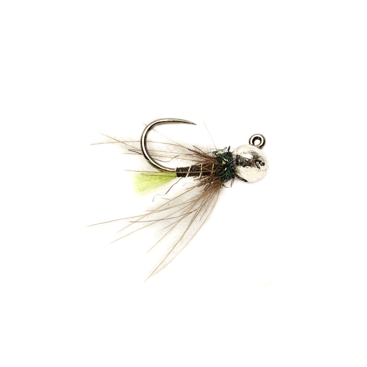 Roza Green Tag Jig Barbless Fly