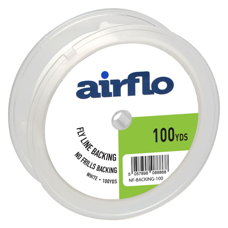Airflo No Frills Backing White 20lb 100yds