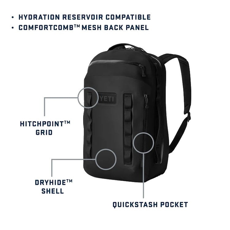Yeti Cayo 35L Backpack - Black