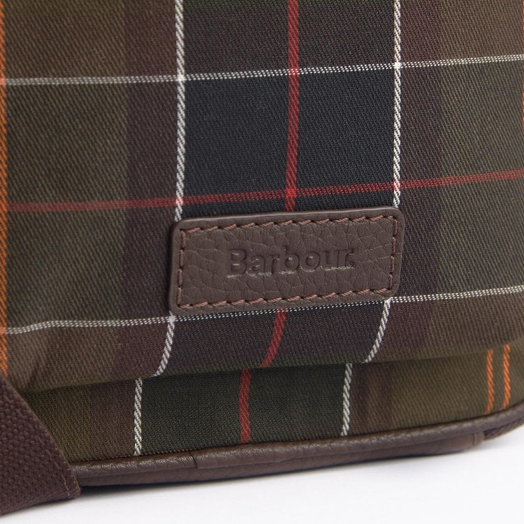 Barbour Tartan and Leather Cross Body Bag - Classic Tartan