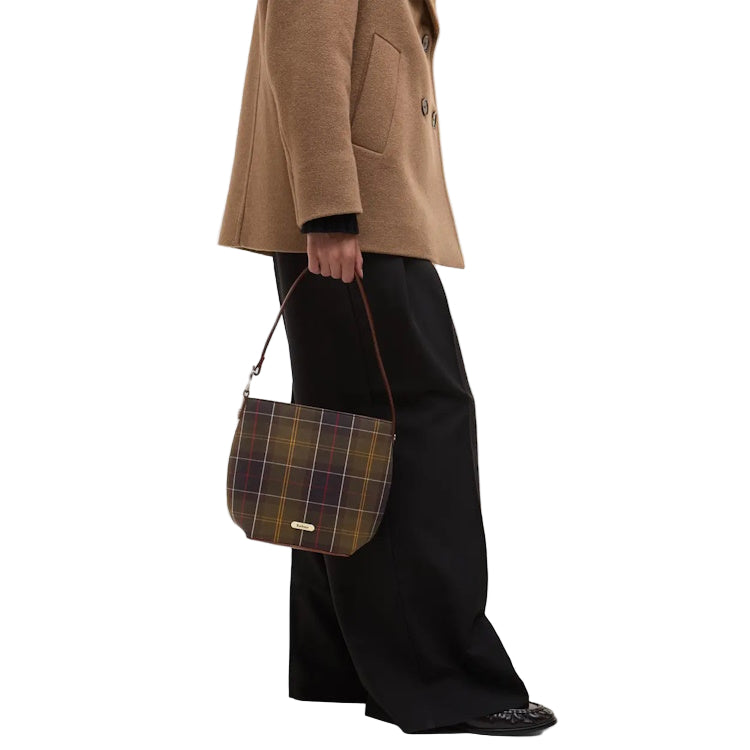 Barbour Ladies Cedar Tartan Bucket Bag - Classic Tartan