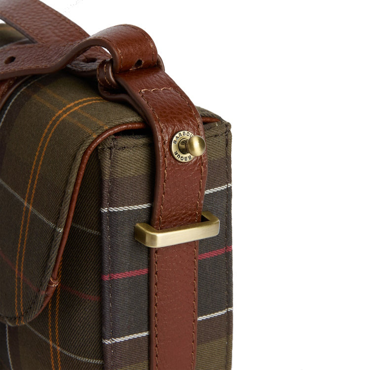 Barbour Ladies Elm Tartan Crossbody Bag - Classic Tartan