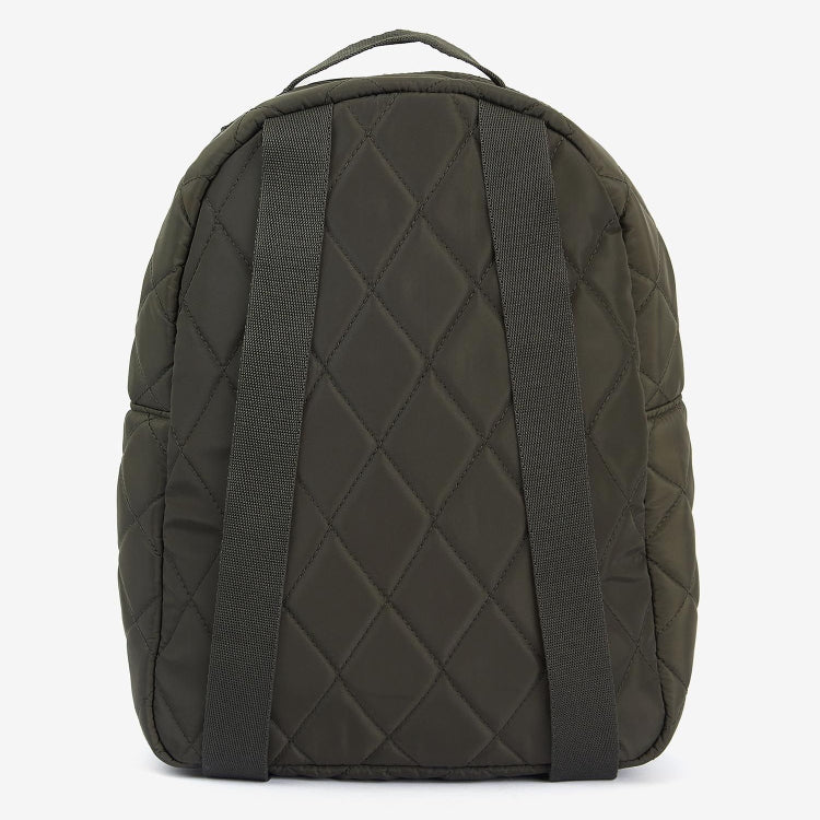 Barbour Ladies Quilted Backpack - Olive