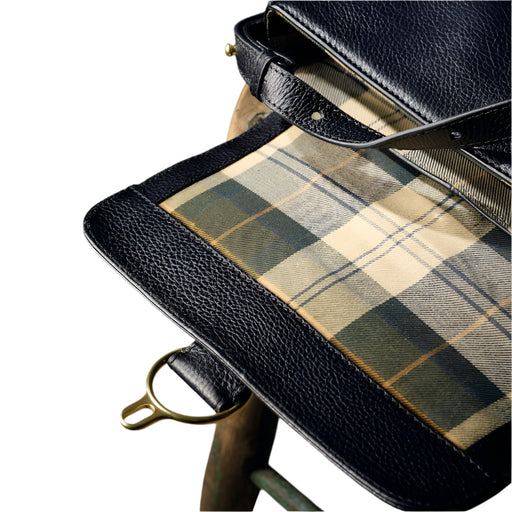 Barbour Ladies Rosa Leather Crossbody Bag - Black