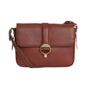 Barbour Ladies Rosa Leather Crossbody Bag - Brown