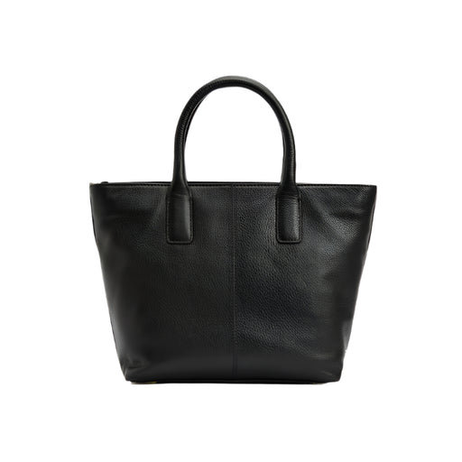 Barbour Ladies Birch Leather Tote Bag - Black 