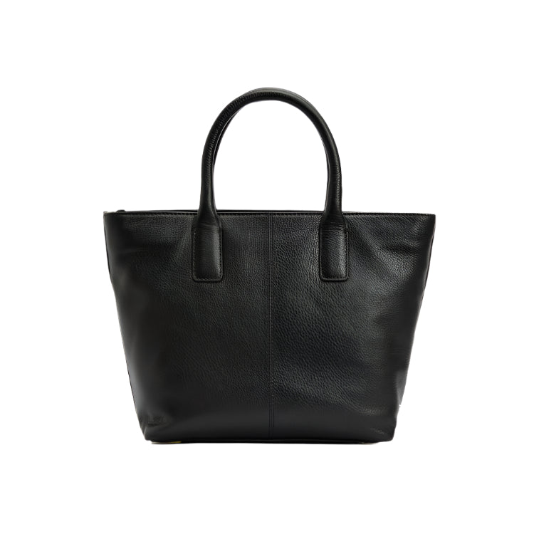 Barbour Ladies Birch Leather Tote Bag - Black 
