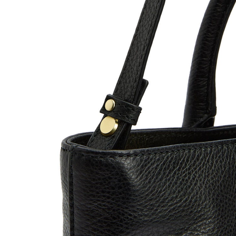 Barbour Ladies Birch Leather Tote Bag - Black