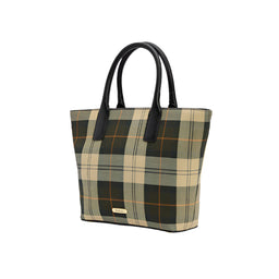 Barbour Ladies Birch Tartan Tote Bag - Ancient Tartan