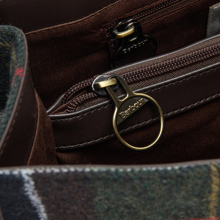 Barbour Ladies Turnberry Tartan Tote Bag - Classic Tartan