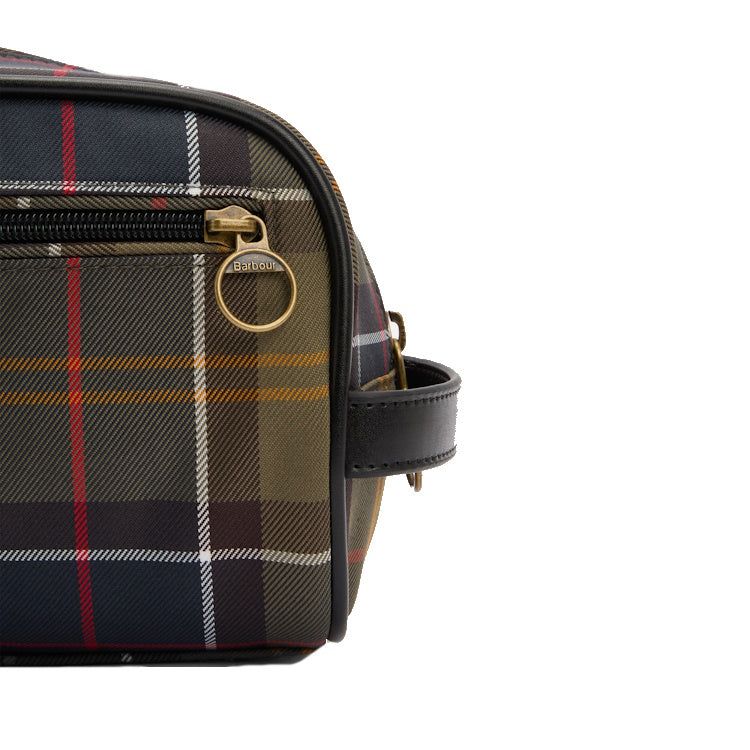 Barbour Tartan Washbag Classic/Beacon John Norris - Main Image