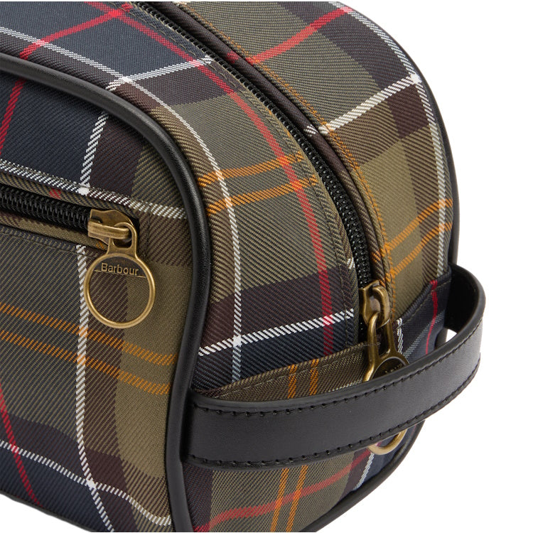 Barbour Tartan Washbag - Classic/Beacon