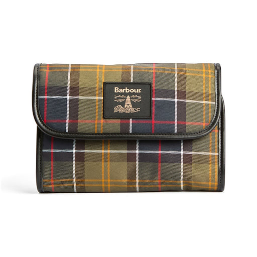 Barbour Tartan Hanging Washbag - Classic/Beacon