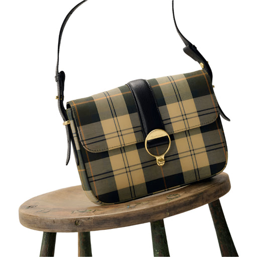 Barbour Ladies Rosa Tartan Crossbody Bag - Ancient Tartan