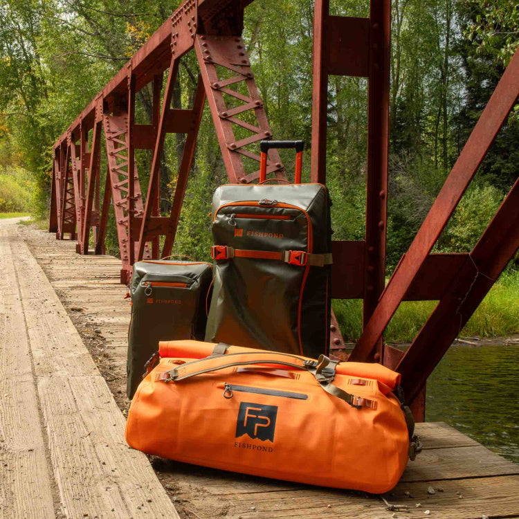 Fishpond Thunderhead Large Roll-Top Duffel - Eco Cutthroat Orange