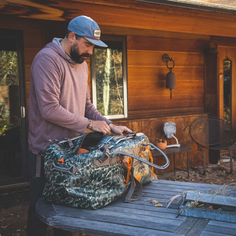 Fishpond Thunderhead Large Submersible Duffel - Eco Riverbed Camo