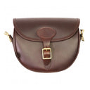 GMK Stockbridge Leather Cartridge Bag - Brown