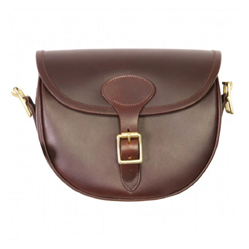 GMK Stockbridge Leather Cartridge Bag - Brown