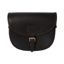 GMK Wickham Leather Cartridge Bag - Dark Brown