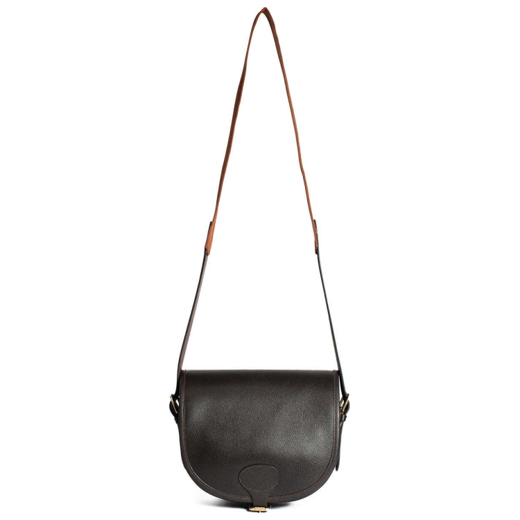 GMK Wickham Leather Loaders Bag - Dark Brown