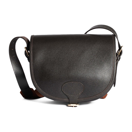 GMK Wickham Leather Loaders Bag - Dark Brown
