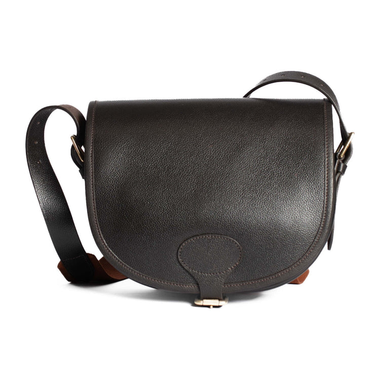 GMK Wickham Leather Loaders Bag - Dark Brown