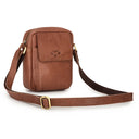Hoggs of Fife Monarch Leather Travel Organiser Bag - Hazelnut