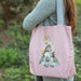 Wrendale Designs Canvas Tote Bag - Piggy in the Middle