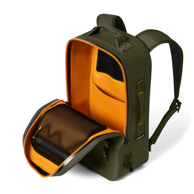 Yeti Panga Waterproof Duffel Bag - Olive/King Crab Orange - 28L