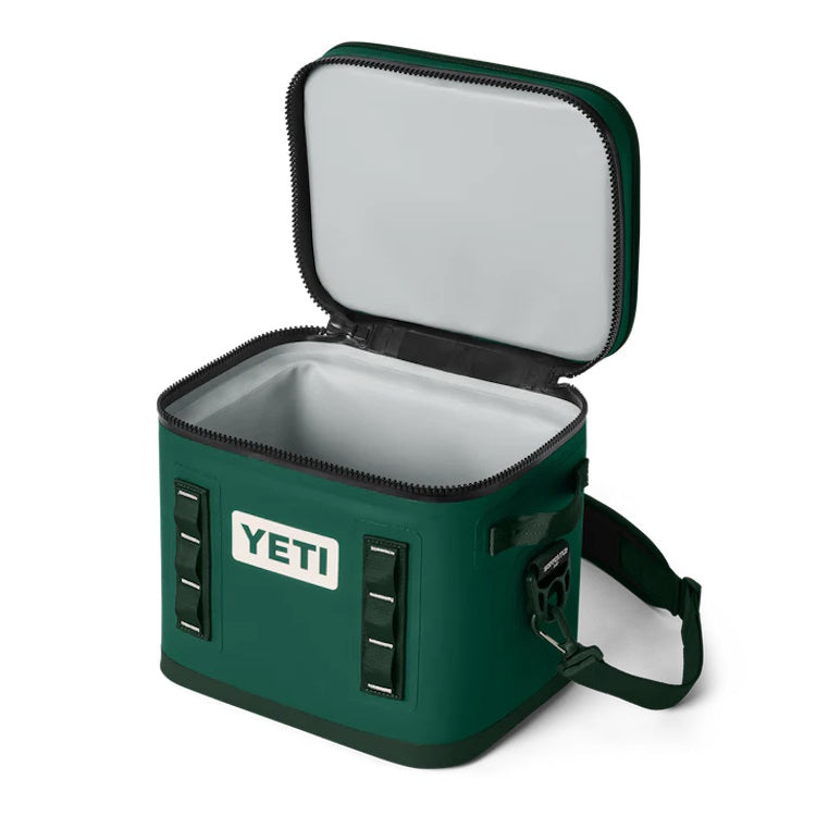Yeti Hopper Flip 12 Soft Cooler Bag - Black Forest Green