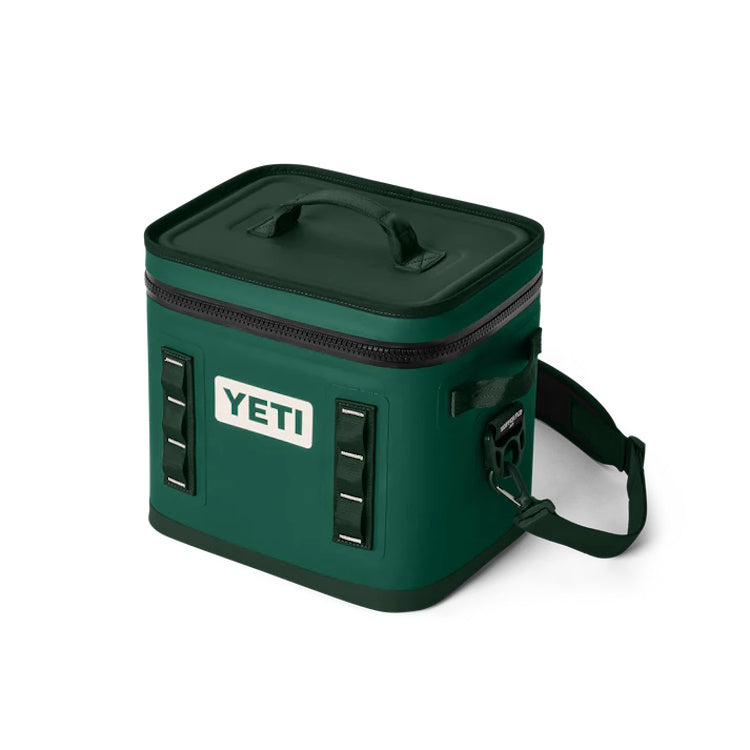 Yeti Hopper Flip 12 Soft Cooler Bag - Black Forest Green