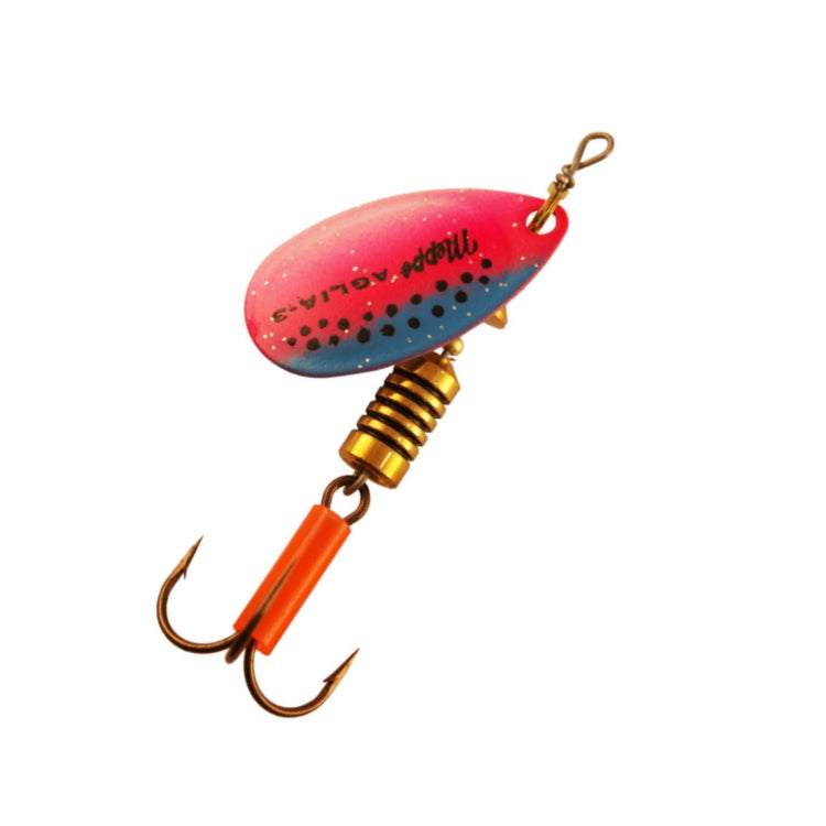 Mepps Aglia Fluoro - Rainbow Trout