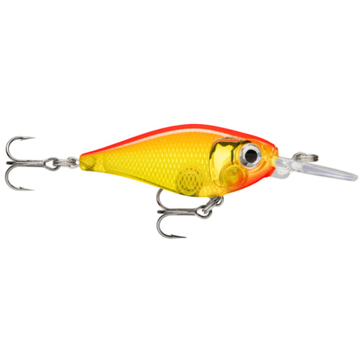 Rapala X-Light Shad - Gold Fluorescent Red