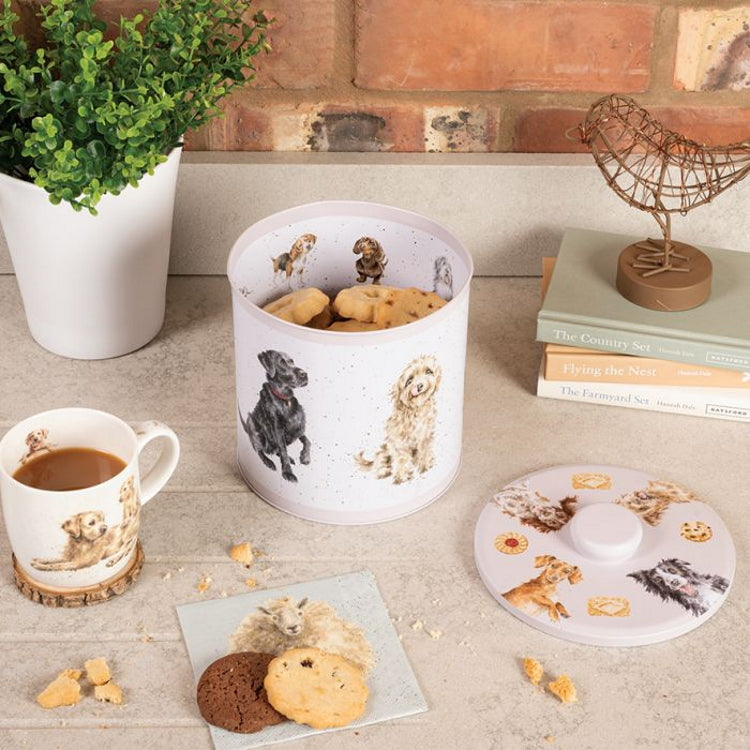 Wrendale Designs A Dogs Life Biscuit Barrel