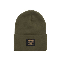 Barbour Harton Beanie Hat - Deep Olive