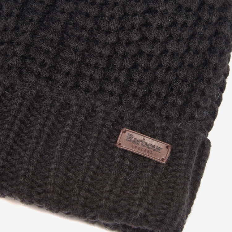 Barbour Ladies Saltburn Beanie - Black