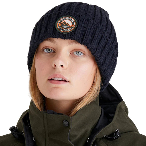 Ridgeline Original Knitted Beanie - Navy