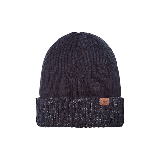 Sealskinz Bacton Waterproof Cold Weather Roll Cuff Beanie - Navy