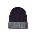 Sealskinz Bacton Waterproof Cold Weather Roll Cuff Beanie - Navy
