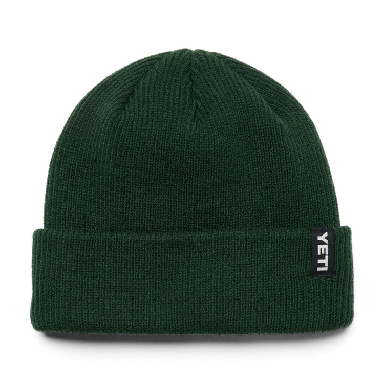 Yeti Logo Badge Beanie - Olive