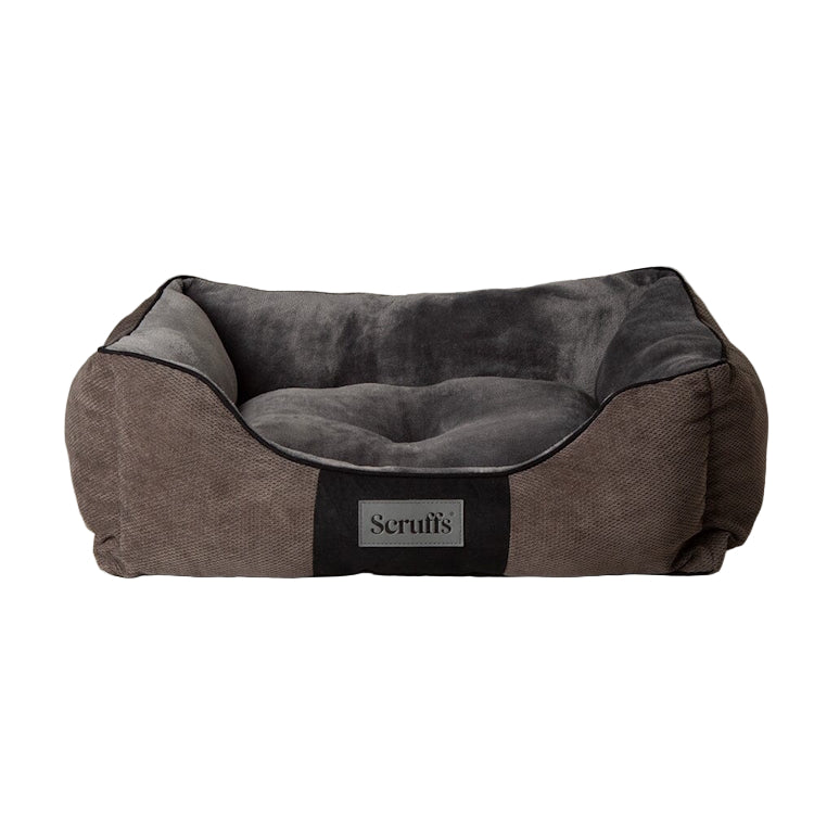 Scruffs Chester Box Dog Bed - Graphite