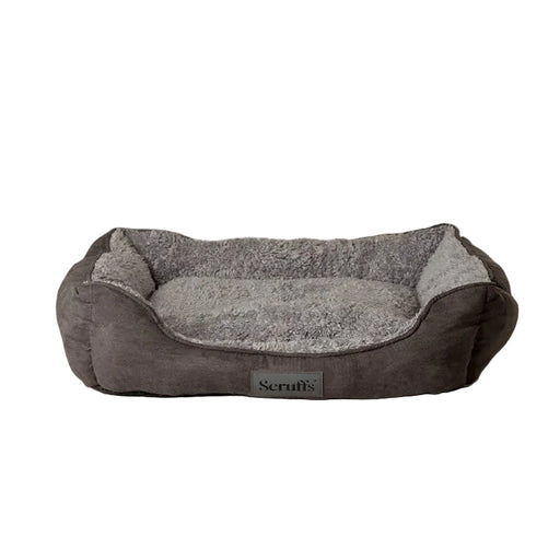 Scruffs Cosy Dog Box Bed - Grey