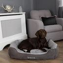 Scruffs Cosy Dog Box Bed - Grey