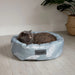 Scruffs Botanical Ring Dog Bed - Grey