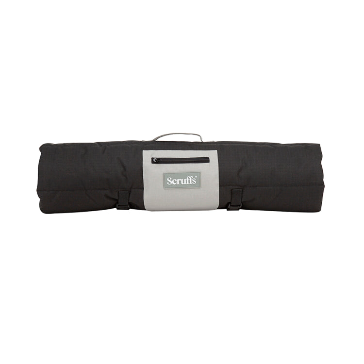 Scruffs Expedition Roll Up Travel Dog Bed - Storm Grey