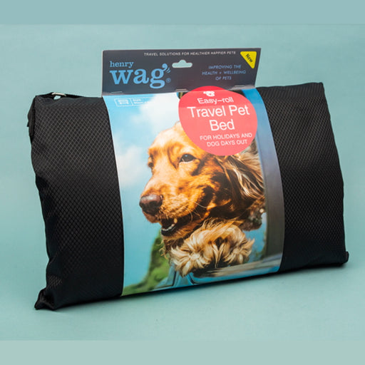 Henry Wag Easy-Roll Travel Pet Bed